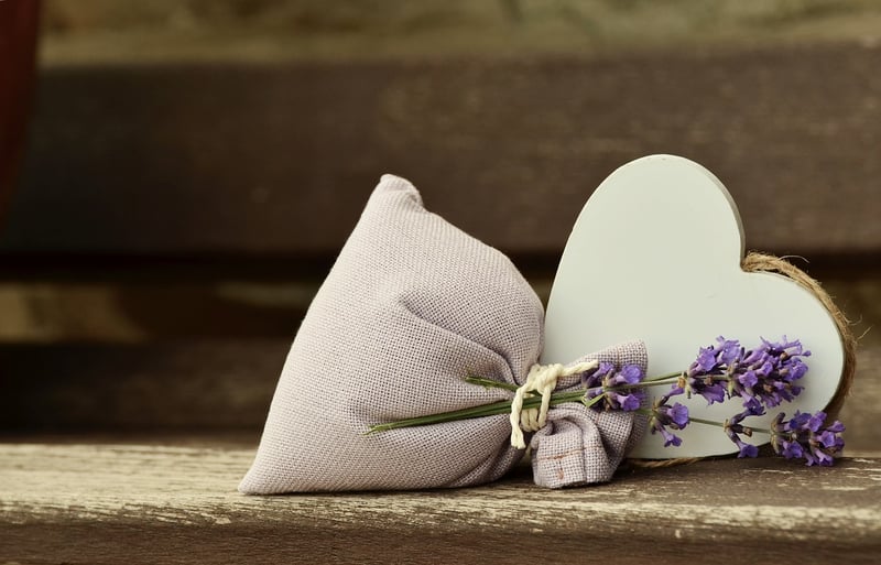 lavender centerpieces